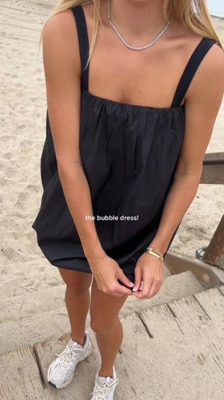 Daily Drills Bubble Bounce Mini Dress
